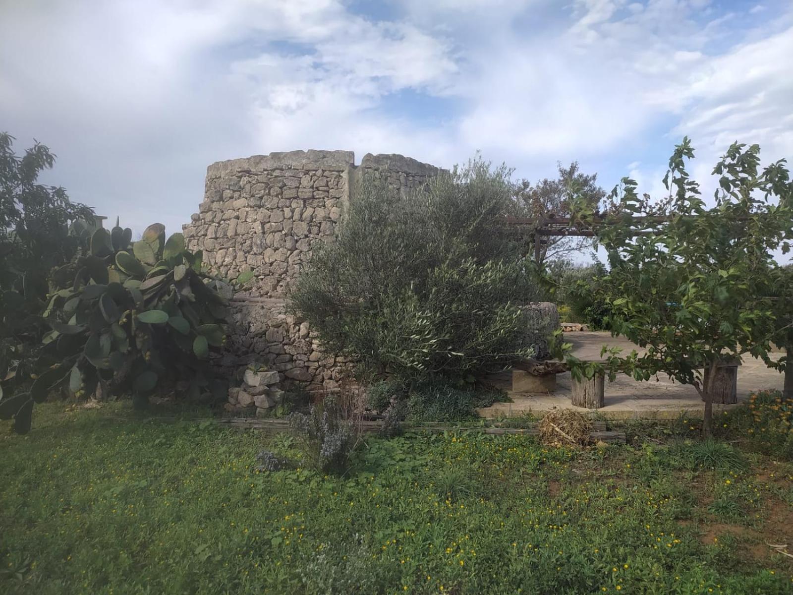 Гостевой дом Trullo Contrada Stracca Аллисте Экстерьер фото